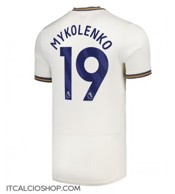 Everton Vitaliy Mykolenko #19 Terza Maglia 2024-25 Manica Corta